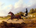 ギグ・ニシン・シニアのジョン・フレデリック馬を描く有名なトロッターの自信